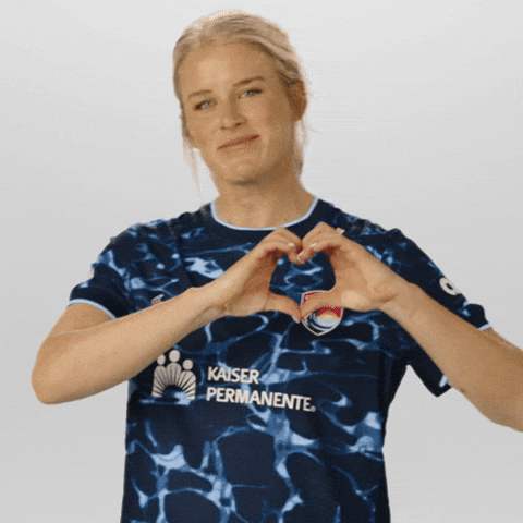 Mediaday Hearthand GIF by National Women's Soccer League