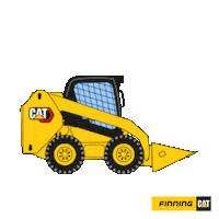 Finning finning sudamerica finning cat finningcat finninglatam Sticker