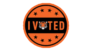 Vote Tigers Sticker by Princeton University