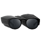 SafeStyle sunglasses ppe cruisers matte black Sticker