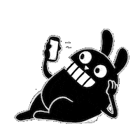 Happy Illustration Sticker