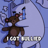 Sad Teddy Bear GIF by MESA My Emotional Support Animal