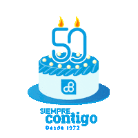 Cake Bdp Sticker by Banco del Pacifico