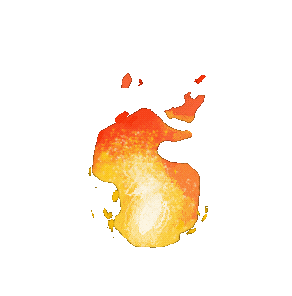 MikeWirthArt fire flame wirth mikewirth Sticker