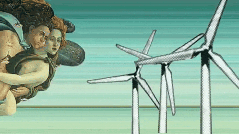 goi3n3r giphygifmaker windmill boticelli goiener GIF
