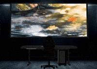 Big Screen Computer GIF