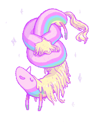 Adventure Time Pink Sticker
