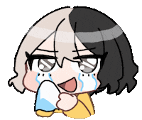 Happy Cry Sticker