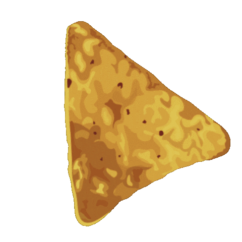 Hungry Tortilla Chips Sticker