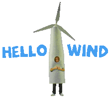wind energy Sticker by Ørsted