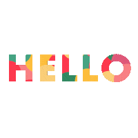 Happy Words Sticker