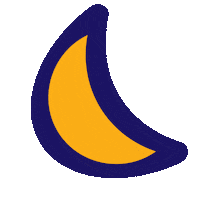 Moon Sleep Sticker by Coop Home Goods