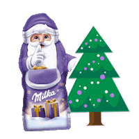 MondelezPoland milka obdaruj mikolajem obdaruj mikołajem Sticker