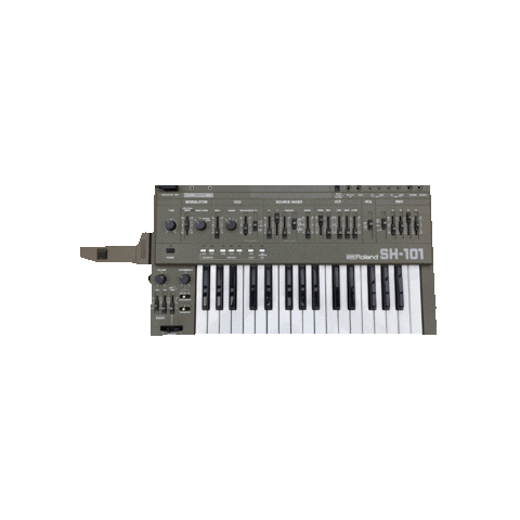 tdctunes giphygifmaker roland keytar tdctunes Sticker