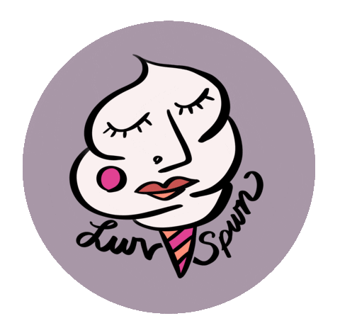 jenwillco giphyupload cotton candy jenwillco luvspun Sticker