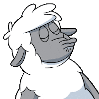 Suspicious Mood Sticker by The Sad Times