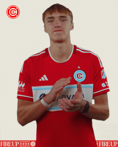 Chicago Fire Clap GIF by Chicago Fire Football Club