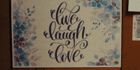 Live Laugh Love Blood Splatter GIF by PartyUSA