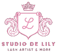 Pink Lashes Sticker by studiodelily