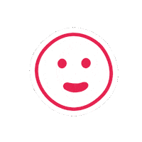 Happy Fun Sticker by Visser & Visser