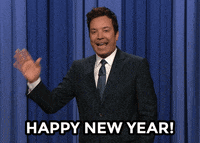Happy New Year GIF by The Tonight Show Starring Jimmy Fallon
