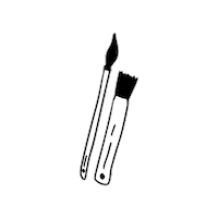 KINDERFESTIVAL art school artist drawing Sticker