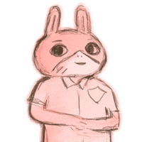 samkinhang rabbit crocodile macau munganimation Sticker