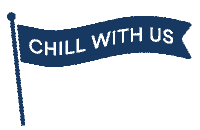 POPSPoparazzi chill social media flag frozen Sticker