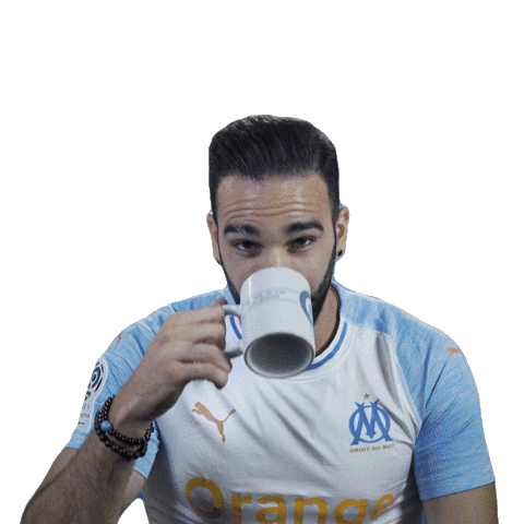No Worries Drinking Sticker by Olympique de Marseille