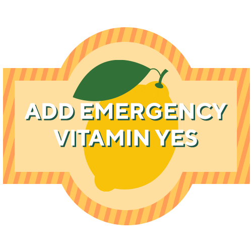 Lemon Vitamin Yes Sticker by Style Theory