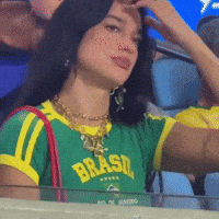 Disappointed Dua Lipa GIF