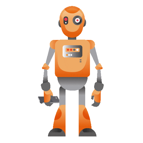 Pixup robot ai artificial intelligence ki Sticker