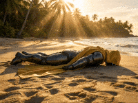 Sad Palm Trees GIF by CaptainBNB