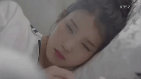 sleepy wake up GIF
