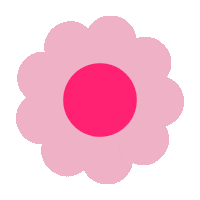Pink Grow Sticker by Elena