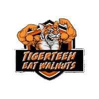Tigerteehh healthyeating tigerteeh eatwalnuts Sticker