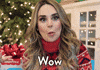 Christmas Reaction GIF by Rosanna Pansino