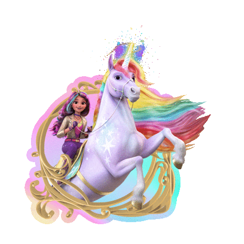 Rainbow Unicorn Sticker by Spin Master