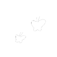 2828akko butterfly ちょうちょ チョウ 蝶々 Sticker