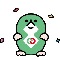 Moguu Sticker by MUSUBI.Inc