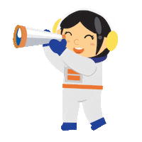 Look At This In Space Sticker by Eduwis Education