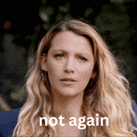 I Cant No Way GIF by Blake Lively Fan