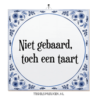 Humor Geluk Sticker by Tegelspreuken.nl