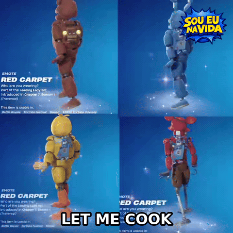 Five Nights At Freddys Dancing GIF by Sou Eu Na Vida
