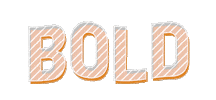 Bold Sticker by E! Africa