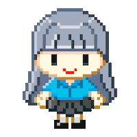 Girl Pixel Sticker