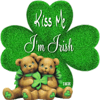 st patricks day kisses Sticker