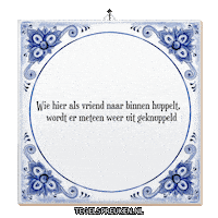 Wijsheid Gezelligheid Sticker by Tegelspreuken.nl