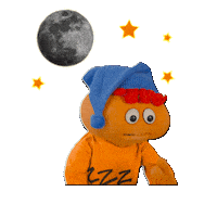 Good Night Yawn Sticker by Gerbert!