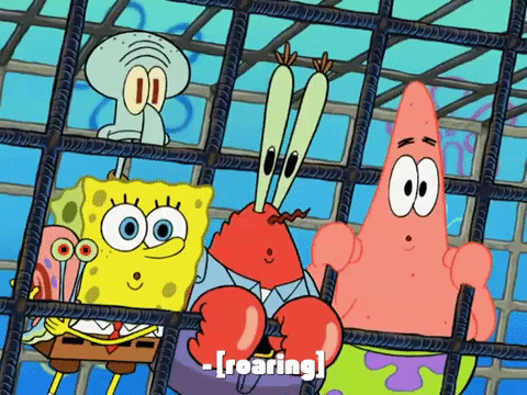 season 8 frozen face-off GIF by SpongeBob SquarePants